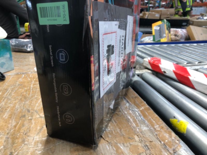 View 6 of ***MISSING PARTS***
17.5" Portable DVD Player with 15.6" Large HD Screen, 6 Hours Rechargeable Battery, Support USB/SD Card/Sync TV and Multiple Disc Formats, High Volume Speaker, Black