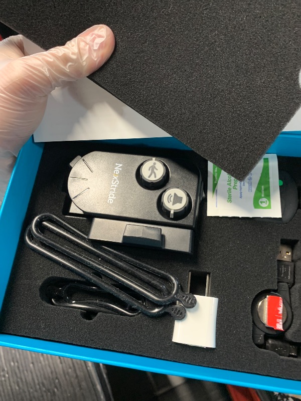 Photo 1 of ***MISSING PARTS***
NexStride - Portable Audio & Visual Mobility Aid for Parkinson’s, Stroke, Walking Improvement | Laser Light & Sound Cueing Signals | Accessory to Attach to Any Cane, Walker, Walking Pole