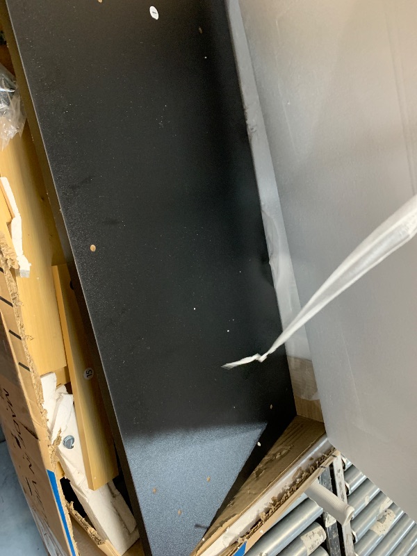 View 3 of **MISSING PIECES**Furmax Dresser for Bedroom, 6 Wood Dresser, Chest of Drawers, for TV up to 65 inch, TV Stand Storage Chest of Drawers for Hallway Entryway (Black)