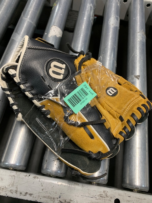 Photo 1 of **HAS A HOLE IN STITCHING**Wilson 350 Series 12" Baseball Glove