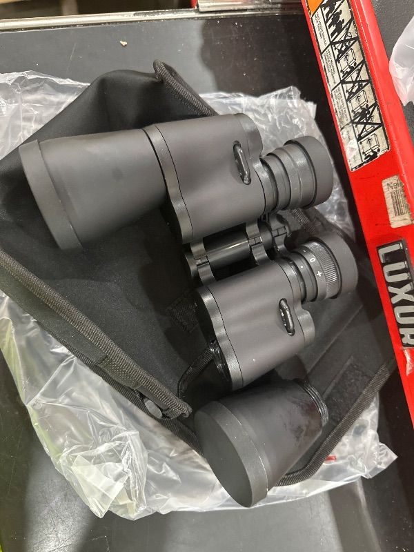 Photo 1 of (UNFUNCTIONAL) Bushnell - Pacifica - 10-30x50 - Black - Porro Prism - Zoom Binocular - Bird Watching - Sightseeing - Travelling - Wildlife - Outdoor - Binocular - 211035