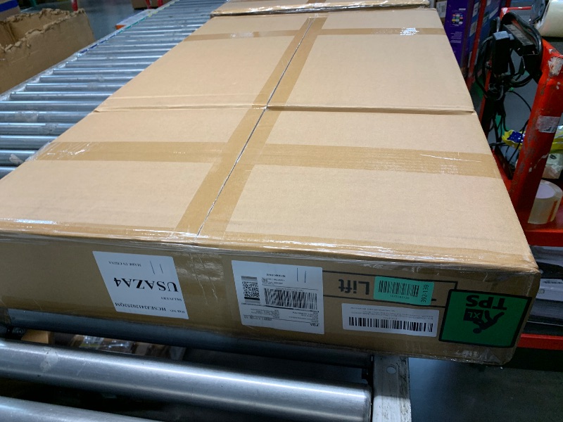 Photo 1 of ***FACTORY SEALED***Fromann Adjustable 3 Legs Standing Desk Frame Base Electric Corner Sit-Stand Desk for Home and Office (White)