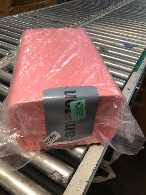 View 2 of ***STOCK PHOTO FOR REFERENCE ONLY, PINK***Vanpopubs 2 Pack 2.7 Gal Bathroom Trash Can with Lid, Automatic Trash Can Small Smart Garbage Can Touchless, Slim Motion Sensor Waterproof Plastic Trash Bins for Bedroom Office Kitchen Toilet Black