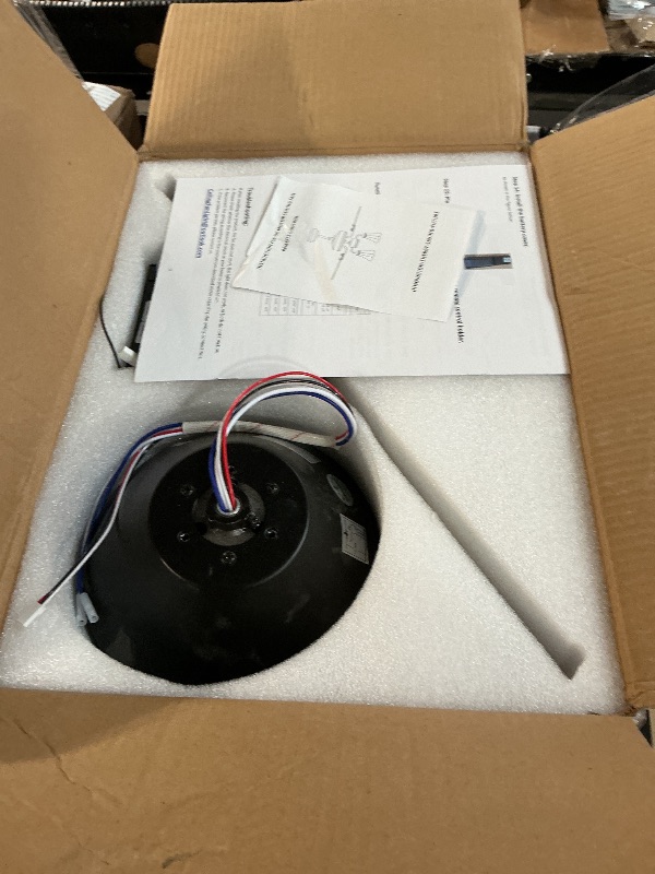 Photo 1 of ***MISSING PARTS***
Ceiling Fans with Lights, 42 Inch Ceiling Fan with Light And Remote, 3CCT Flush Moun Low Profile Ceiling Fans, 6 Speed Noiseless LED Ceiling Fan, Black Ceilings Fan with Remote for Bedroom Living Room