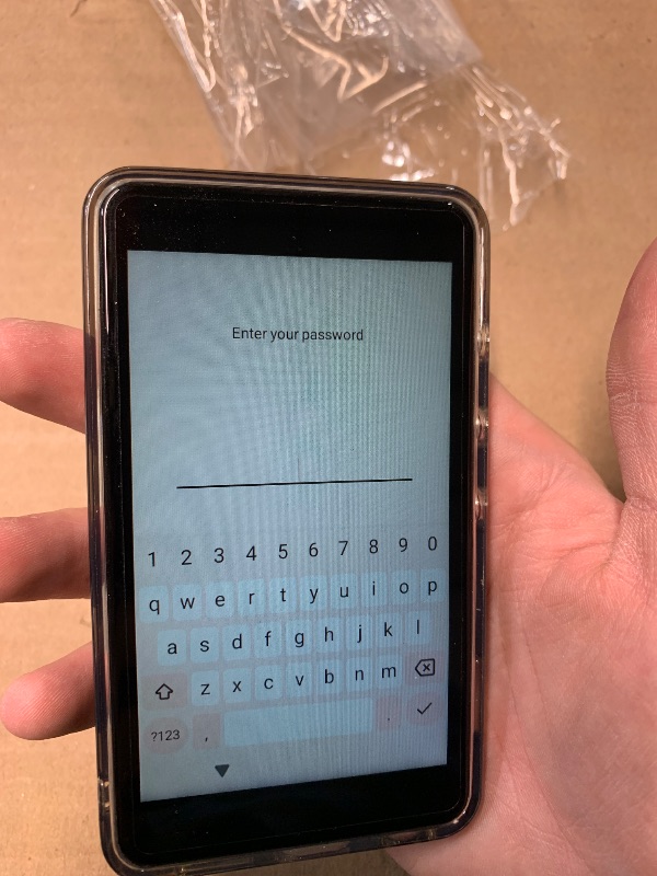 Photo 1 of ***NON FUNCTIONAL PHONE LOCKED OUT FOR PARTS ONLY***
PECSU Android 14 MP3 Player, 4" Touch Screen MP4 Player for Kids, Preinstalled Spotify, Play Store, Amazon Music, Audible, Libby, Parental Control, Eye-Care Mode, 2000mAh (Space Black)
