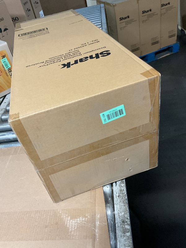 Photo 1 of ***FACTORY SEALED - OPENED FOR INSPECTION***Shark AZ2002 Vertex Powered Lift-Away Upright Vacuum with DuoClean PowerFins, Self-Cleaning Brushroll, Large Dust Cup, Pet Crevice Tool, Dusting Brush & Power Brush, Silver/Rose Gold
