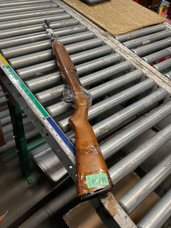 Photo 1 of **leaks item** Crosman CFAM1 Full Auto CO2-Powered BB Air Rifle with 300 Round Reservoir - Semi or Full Auto Action, Adjustable Sights, All-Weather Synthetic Stock - Brown, (Only gun)