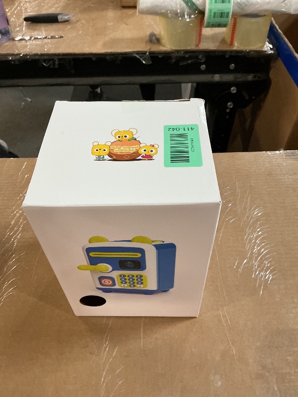 Photo 1 of ?Upgraded? Piggy Bank, Face ID Password Unlocking Electronic Kids Bank ATM Security Unlocking Cash Coin Bank Toys Gifts for Kids, Coin Bank for 3 4 5 6 7 8 9 10 11 12 Year Old Girls Boys