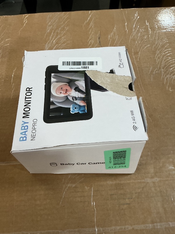 Photo 1 of ***MISSING PARTS***
Totsafe Wireless Baby Car Camera, Car Baby Monitor No Wi-Fi Needed, Auto Night Vision IR-Cut Adjustable Lens, Long Battery for Rear-Facing Seat Long Trips, Newborn Travel Essentials
