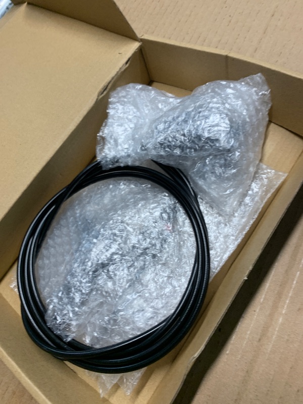 Photo 1 of ***MISSING PARTS***
DYISLAND LD-200 2-Pistons Hydraulic Disc Brake Set for ebike,2-PIN Power-Off Electric Bike Hydraulic Brake kit?Hydraulic Brake Kits with mounting Tools and Screws (Black-Rear1850mm-Single Set)