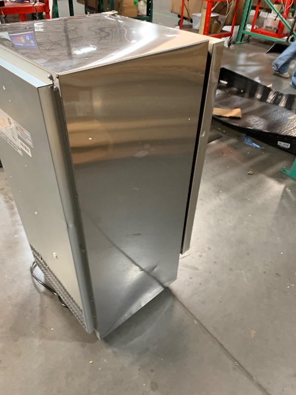 Photo 1 of ***DAMAGED - SEE NOTES/PICTURES***
Newair 15" Undercounter Nugget Ice Maker, Pebble Ice Maker Producing 66 lbs. Daily, Built-in or Freestanding in Stainless Steel, Sonic Ice Makers for Home, Bar, Restaurant