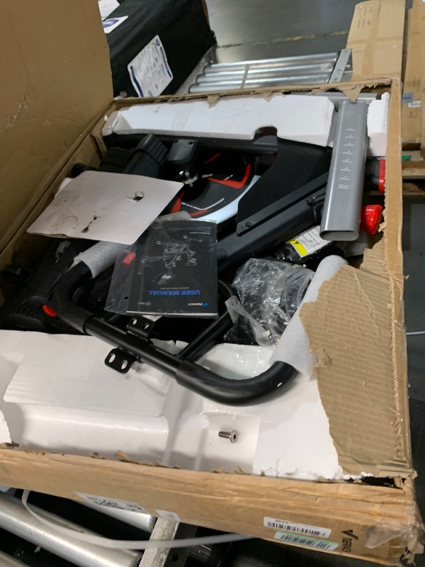 Photo 1 of ***MISSING PARTS***
Merach Exercise Bike for Home Gym, Low Noise Stationary Bike with Brake Pad, Indoor Workout Bike with Self-Developed App, Tablet Mount and Fitness Courses for Weight Loss, 300 Lb Weight Capacity