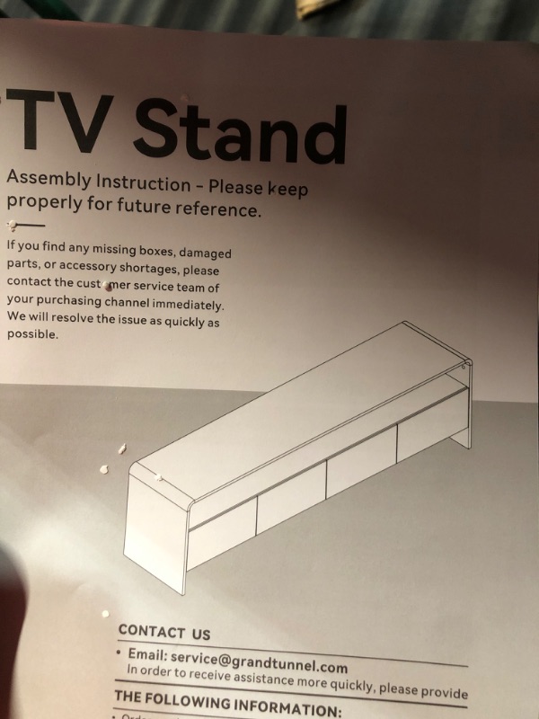 Photo 1 of ***NO STOCK PHOTO AVAILABLE***
69" LONG TV STAND