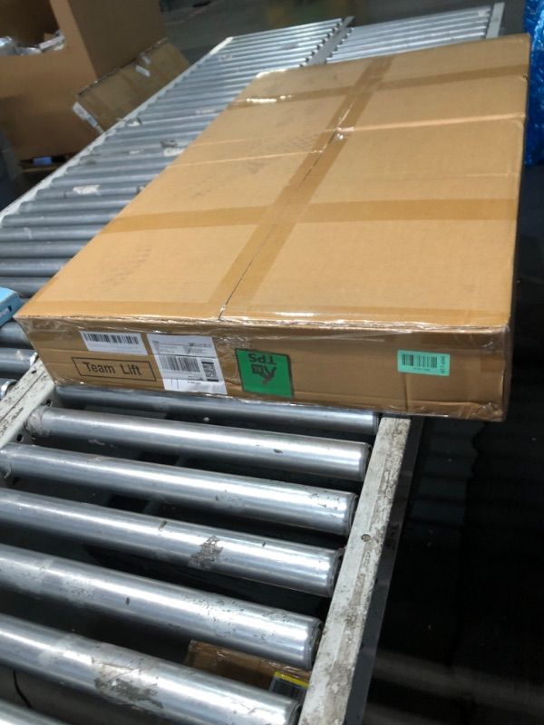 Photo 1 of ***FACTORY SEALED***
Fromann Adjustable 3 Legs Standing Desk Frame Base Electric Corner Sit-Stand Desk for Home and Office (White)