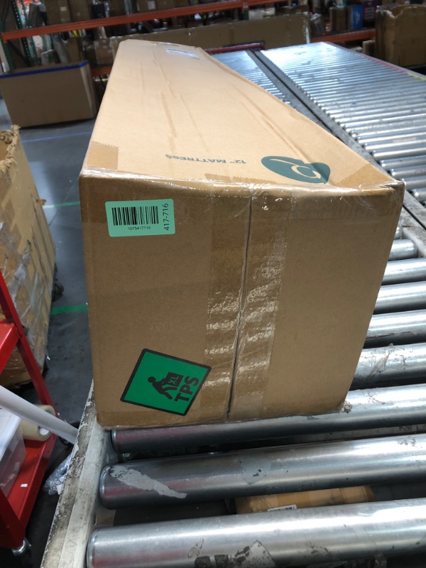 Photo 1 of ***FACTORY SEALED***
Zinus 12 Inch Queen Green Tea Memory Foam Mattress [New Version], Fiberglass Free, Medium Firm Feel, Zoned Pressure Relief, Certified Safe Foams & Fabric, Mattress in A Box