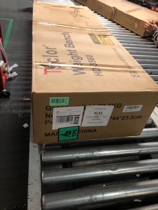 Photo 1 of ***FACTORY SEALED***
Teclor Commercial Adjustable Weight Bench with 1400LB Capacity for Home Gym, Flat/Incline/Decline Bench - Bench Press 2.2" Thick Pad,Black