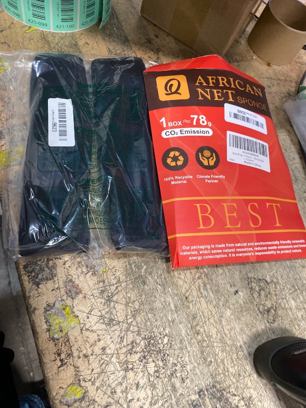 Photo 1 of **********BUNDLE ITEMS*****
SpiralScgv 2 Pieces African Net Sponge – Premium African Net Sponge for Deep Exfoliation Quick-Dry and Reusable Mesh for Smooth Skin?Green?++++++++Amooca Soft Auto Seat Belt Cover Seatbelt Shoulder Pad Cushions 2 PCS for a Mor