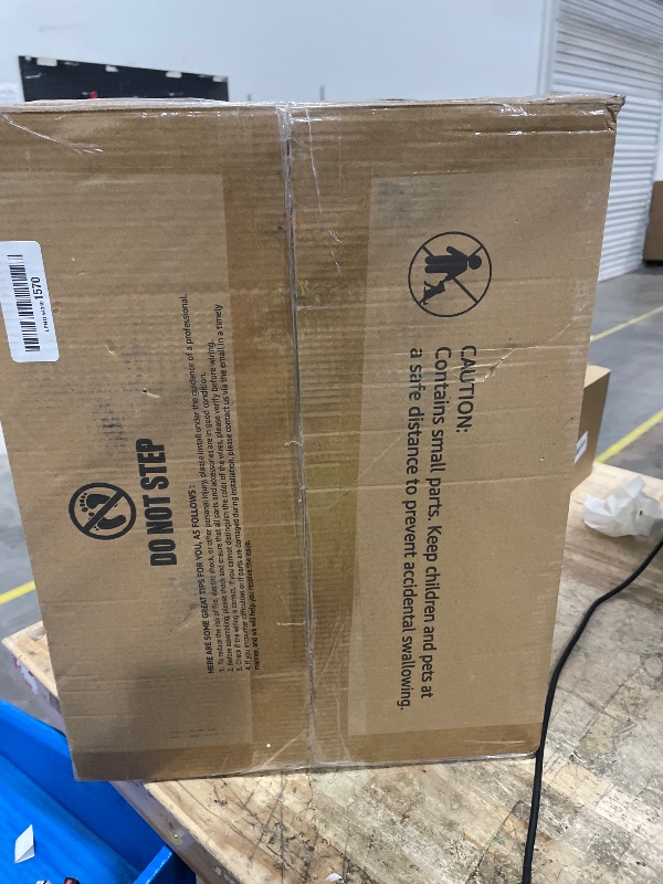 Photo 1 of **FACTORY SEALED** Ceiling Fans with Lights and Remote, 52'' Vintage Caged Ceiling Fan with Light, 5 Blades, 6+1 Speed, Flush Mount Ceiling Fan Whisper-quiet for Farmhouse, Living Room, Kitchen and Porch (52 Inch)