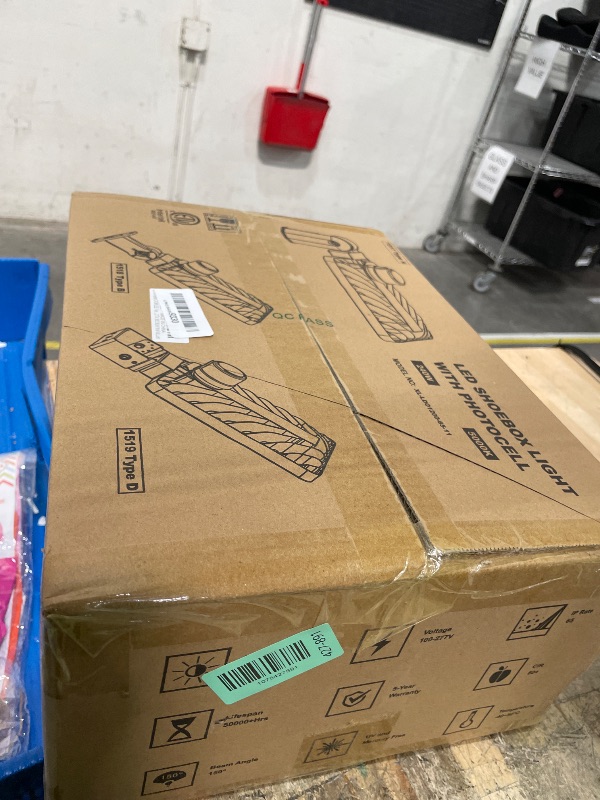 Photo 1 of **FACTORY SEALED** Dream Eeve 240W LED Parking Lot Light Dusk to Dawn Photocell 5000K Commercial Outdoor Area Light IP65 Waterproof 100-277V 36000LM Wall Mount