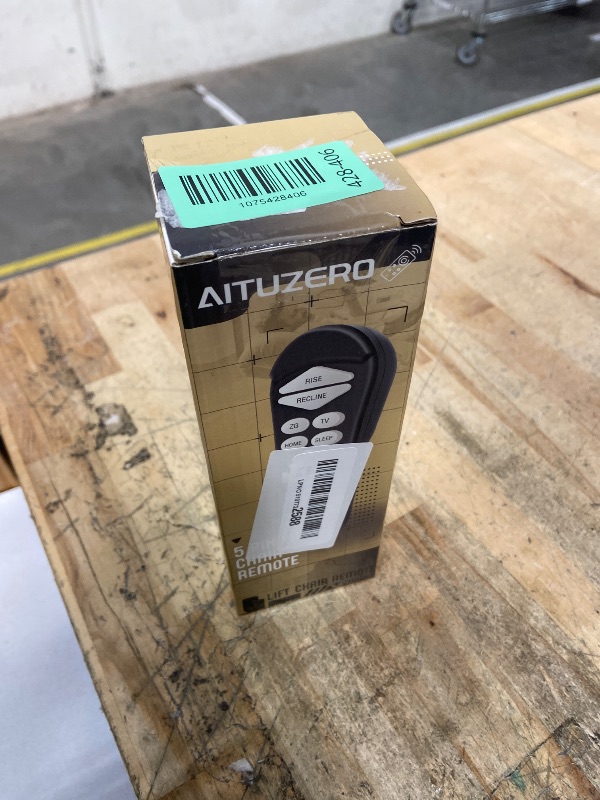 Photo 1 of **FACTORY SEALED**
ZKAD-5 5 Pin Lift Chair Remote Only Fit for 2 Motors Golden and Ultra Comfort Chairs with 11 Button(Include SIT or Home, Not Twilight) Remote, Recliner Hand Control Part 5-Years Free Replacement
