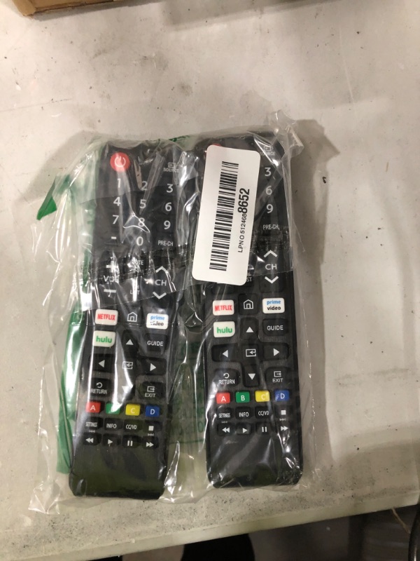 Photo 1 of ?Pack of 2? New Universal Remote for All Samsung TV Remote, Replacement Compatible for All Samsung Smart TV, LED, LCD, HDTV, 3D, Series TV