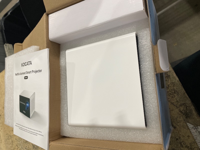 Photo 1 of [850ANSI/Built in Apps] Portable Mini Projector with WiFi and Bluetooth, Kogata Outdoor Movie Proyector, Electric Focus/4P Keystone/HDR10, 1080P HD Projector for Bedroom Home Theater