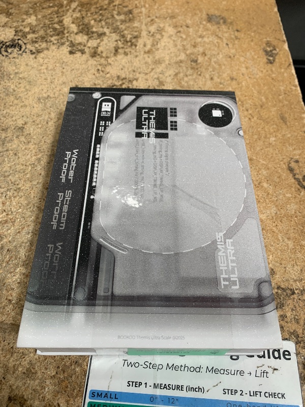 Photo 1 of ***STOCK PHOTO FOR REFERENCE ONLY***BOOKOO Themis Ultra Coffee Scale Espresso Scale with Flow Rate Ratio Auto Weight Mode Smart Bluetooth Digital Scale with APP for Espresso, Pour Over Rechargeable Coffee Bean Scale Waterproof Black