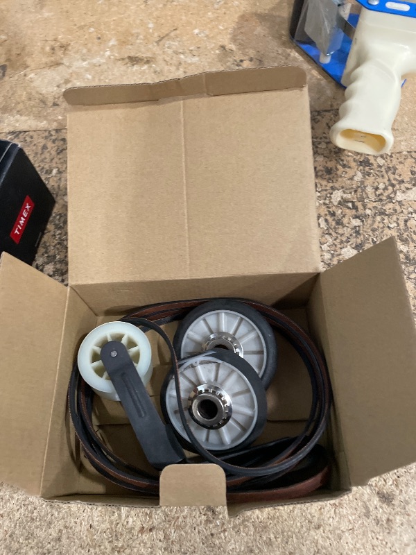 Photo 1 of ?Belt Upgraded?4392065 Dryer Repair Kit,Including Rollers 349241t,Idler 691366,Belt 341241,Replacement Parts for whirlpool,kenmore,admiral,amana,crosley,estate,inglis,kitchenaid,roper,maytag