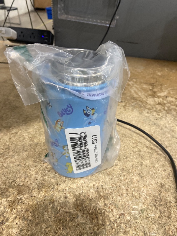 View 2 of ***NO LID***Simple Modern Bluey Kids Water Bottle with Straw Lid | 14oz Insulated Stainless Steel Kids Tumbler & Spill Proof Toddler Cup for School, Girls, Boys | Summit | Bluetastic Day