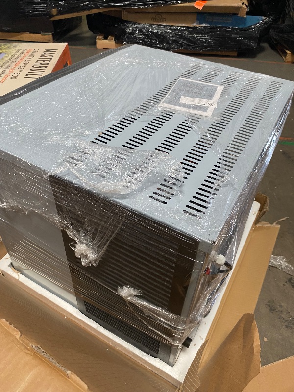 Photo 1 of (top only, missing fridge container) Commercial Ice Maker Machine 550 LB/24H, 30 in Wide Ice Machine with 440.9 LB Large Storage Bin, Clear Ice Cube Air Cooled Stainless Steel Ice Maker for Bar/Cafe/Restaurant/Business, 1340W
