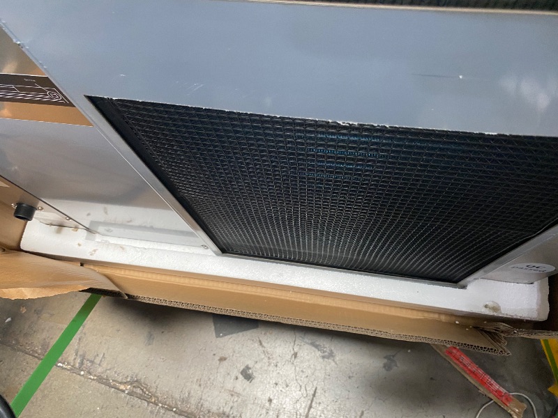 Photo 1 of (top only, missing fridge container) Commercial Ice Maker Machine 550 LB/24H, 30 in Wide Ice Machine with 440.9 LB Large Storage Bin, Clear Ice Cube Air Cooled Stainless Steel Ice Maker for Bar/Cafe/Restaurant/Business, 1340W