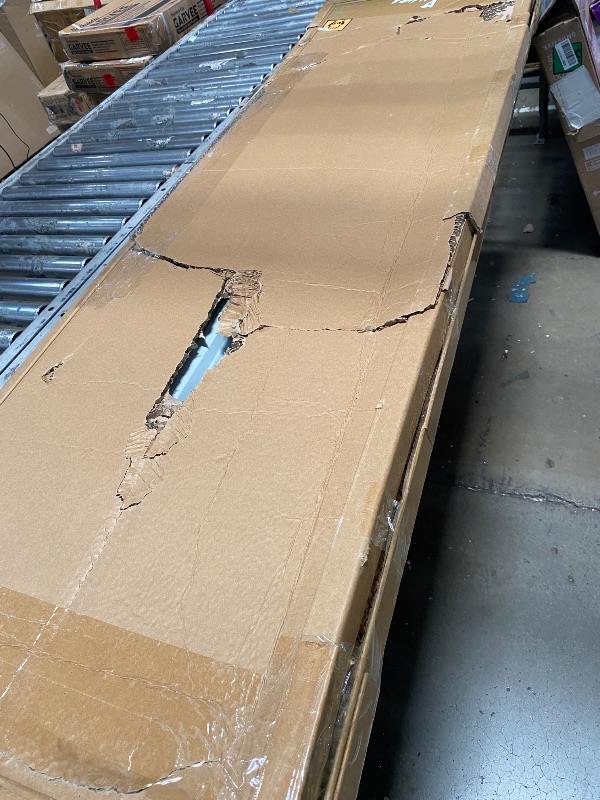 Photo 1 of **0NLY THE ROOF, MISSING POLES**Garvee 20x20 ft Metal Carport Kit, 120° Steep-Pitch Vertical Roof for Snow Shedding, 173" High-Clearance RV & Tractor Shelter, Heavy-Duty 2 Cars Car Port with Reinforced Frame
