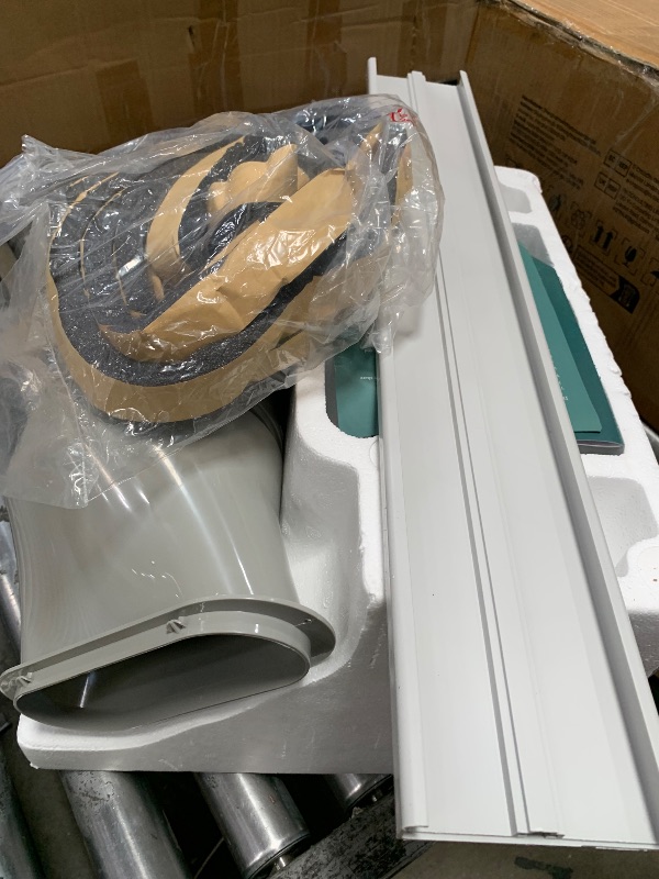 Photo 1 of **DOESNT GET COLD**Uhome Portable Air Conditioner, 8000 BTU Compact AC Unit with Cooling, Dehumidifier, Fan, Remote Control and Window Mount Kit Included, White