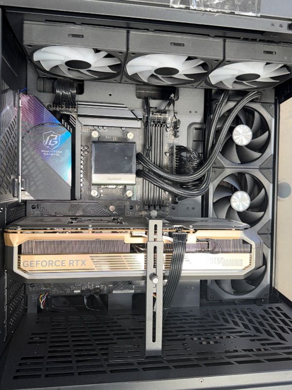 Photo 1 of ****ITEM DID NOT TURN ON WHEN PLUGGED IN** NONFUNCTIONAL AS IS***
ZOTAC MEK Gaming PC Desktop, NVIDIA GeForce RTX 5090 32GB GDDR7, AMD Ryzen 7 9800X3D Up to 5.2GHz, 32GB DDR5, 2TB NVMe SSD, 1200W 80+ Gold PSU, WiFi 7, Windows 11 Pro