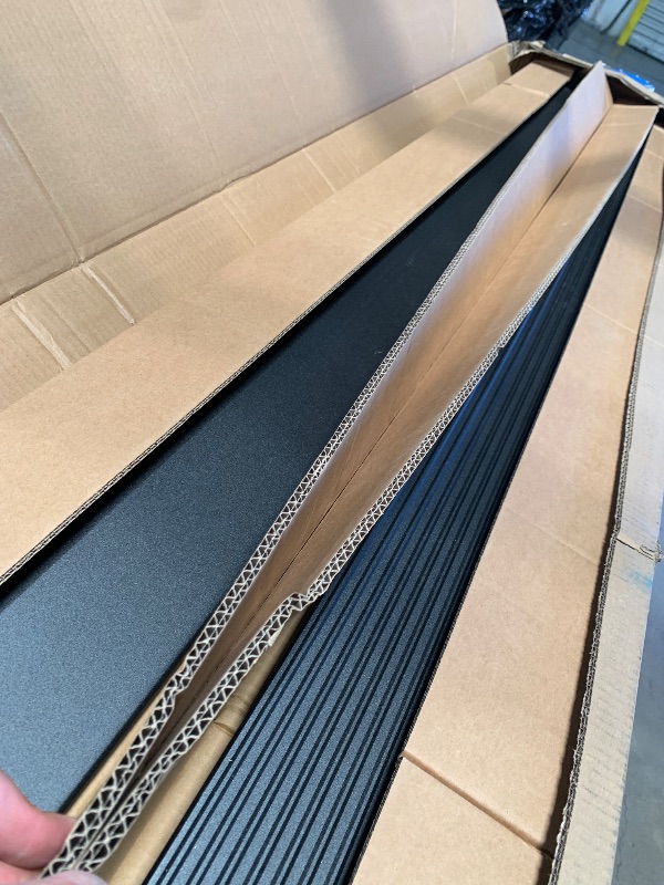 Photo 1 of ***MISSING HARDWARE *** Rough Country Power Running Boards for Ram 2500/3500 (2010-2026) Crew Cab - Dual-Motor Electric Retractable Side Steps with LED Truck Step Lights