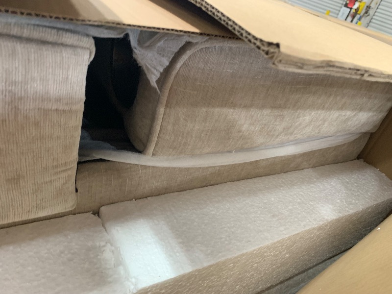 Photo 1 of ****partial set, incomplete item***
LINSY Sleeper Sofa Bed, 54" Pull Out Couch with Charging Station & Cup Holder, Small 3 in 1 Convertible Loveseat Sleeper Couch for Apartment, Dorm Room, Bedroom and Small Space(Chenille Beige)