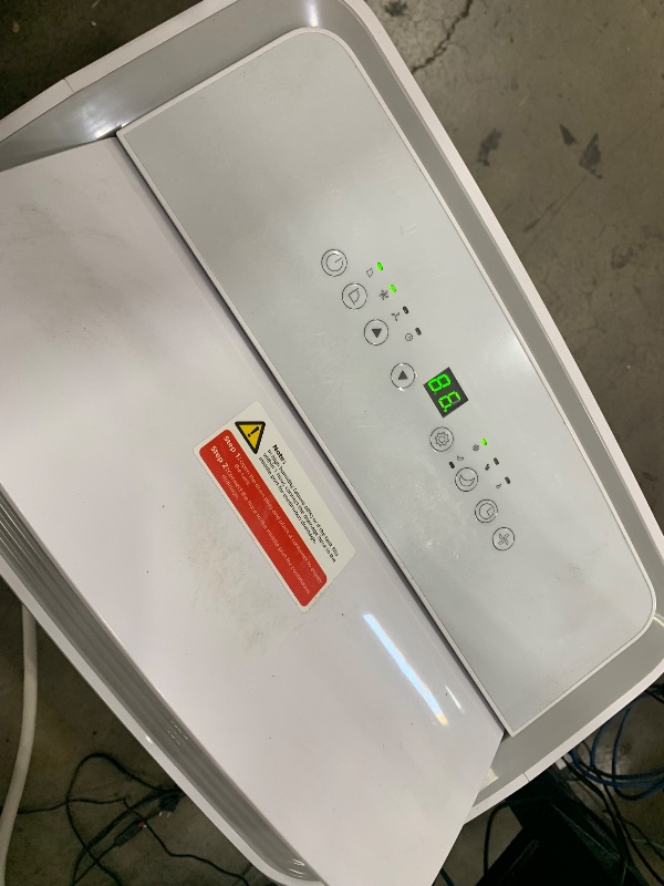 Photo 1 of **BLOWS HOT AIR** Garvee 14000Btu Portable Air Conditioner with Cooling/Dehumidify/Fan Mode Cools up to 750 Sq.Ft, 3 in-1 Quiet Portable AC Unit 3 Speed, Auto Swing, 24H Timer for Large Room