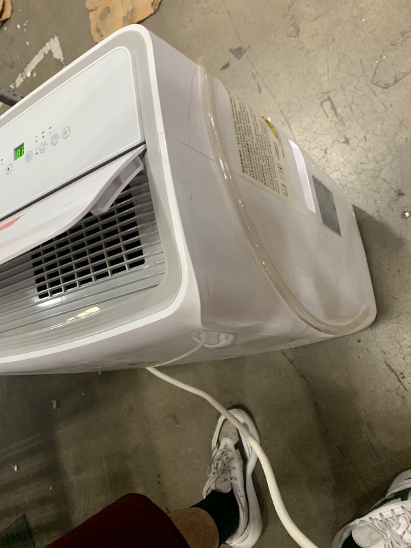 Photo 1 of **BLOWS HOT AIR** Garvee 14000Btu Portable Air Conditioner with Cooling/Dehumidify/Fan Mode Cools up to 750 Sq.Ft, 3 in-1 Quiet Portable AC Unit 3 Speed, Auto Swing, 24H Timer for Large Room