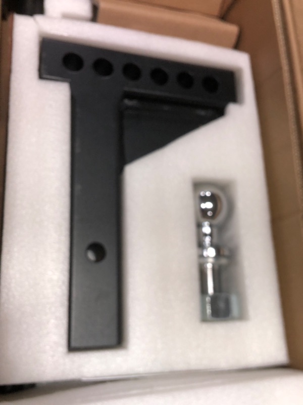 Photo 1 of ***MISSING PARTS***
VEVOR Weight Distribution Hitch, 14000 lbs Max Towing & 1400 lbs Max Tongue, Weight Distributing Hitches Kit with Sway Control Includes 2 in Shank & 2-5/16 in Ball, Load Leveling Hitch for Trailers