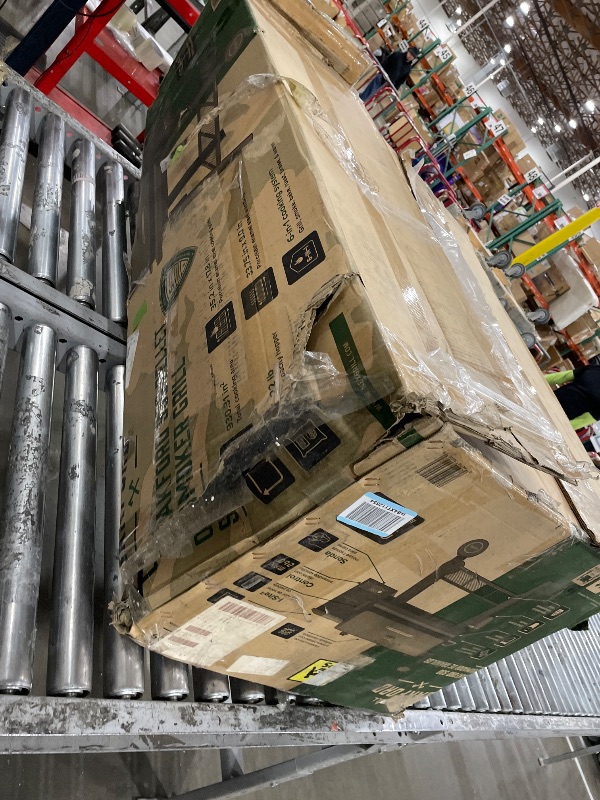 Photo 1 of ***********MISSING SMALL COMPONENTS, MINOR DINGS**************
Oakford 930 Wood Pellet Grill with 930 SQ In Cooking Area, Steel Wire Grates, I-Site View Indicator, Heavy Duty Pellet Smoker Grill with Bluetooth Connectivity - 910-0509