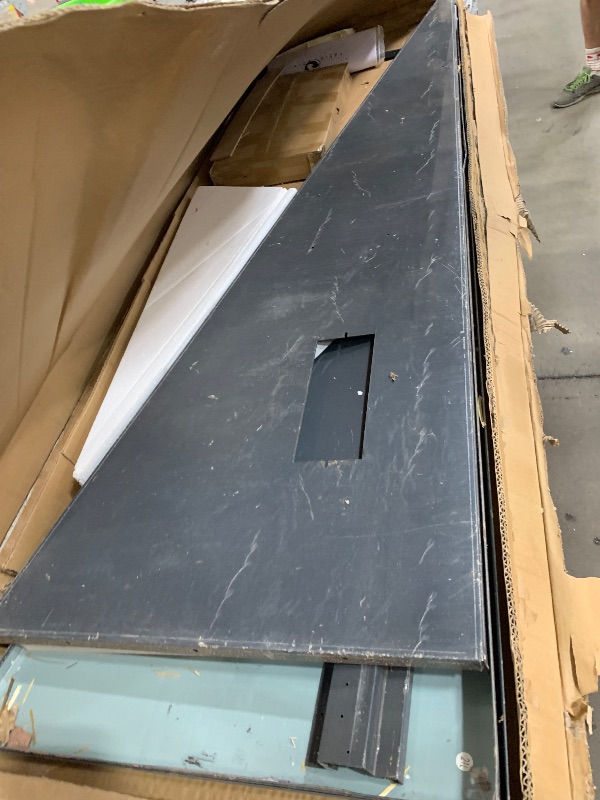 Photo 1 of *** PARTIAL SET *** GarveeLife 20x20x9FT Metal Car Port, Oversized Metal Garage with Steel Frame, Heavy Duty Carports for Car, Boats, Tractor
