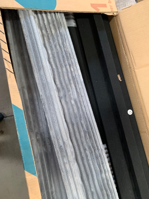 Photo 1 of ***********INCOMPLETE ITEM, THIS IS ONLY BOX #1 OUT OF 2 BOXES TOTAL***********
83" Modern Couch with Cup Holders, 3 Seater Couch with Comfy Pillow & Side Storage Pockets, Corduroyn Small Couch with Deep Seat Couch for Living Room, Bedroom, Apartment and