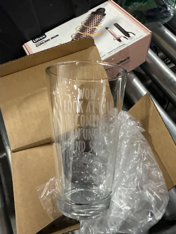 Photo 1 of "Look At You Becoming an Uncle and Shit" Glass Cup