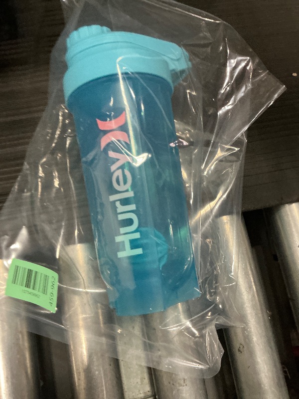 Photo 1 of  clear blue water bottle hurley 