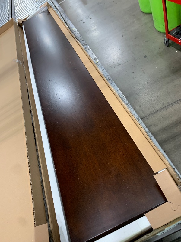 View 2 of ******PARTIAL SET , PARTS ONLY *** AFI, Orlando King Low Profile Wood Platform Bed, Walnut