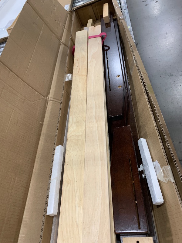 Photo 1 of ****PARTIAL SET , MISSING PARTS **** AFI, Orlando King Low Profile Wood Platform Bed, Walnut
