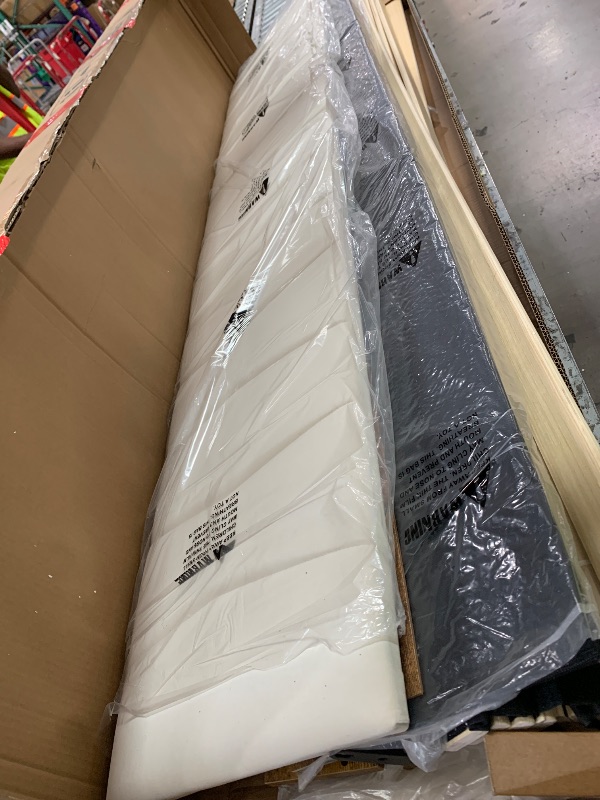 View 4 of ** only box of multiple[le set missing parts ** YITAHOME King Size Bed Frame, Storage Bed Frame with 4 Drawers & LED Light, Platform Bed with Storage Upholstered Headboard and Charging Station, No Box Spring Needed, Easy Assembly, Beige