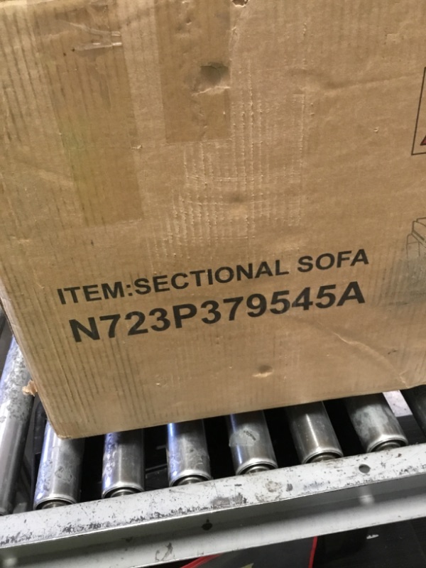 Photo 1 of (missing, sold as missing parts set)Unknown sectional sofa
