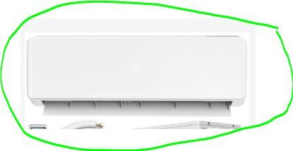 Photo 1 of **PARTS ONLY***********YITAHOME 20 SEER2 12000BTU Mini Split AC/Heating System 115V, Pre-charged Inverter AC Cool & Heat Up to 750 Sq. Ft, Pure Design, Compatible with 3 Level Eco Mode, Complete Installation Kit, White ** ONLY 1 BOX OF 2 BOX SET, INNER UN