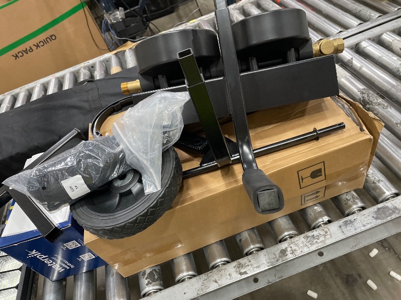 Photo 1 of **MISSING PARTS**iSpring Spotless Water System for Car Wash, 1200 Gallons Deionized Water System with Bypass Valve & Rolling Cart, Spot Free Car Wash System for Vehicles, RV, Motorcycles & Windows, Model: WGB22BD-BP
